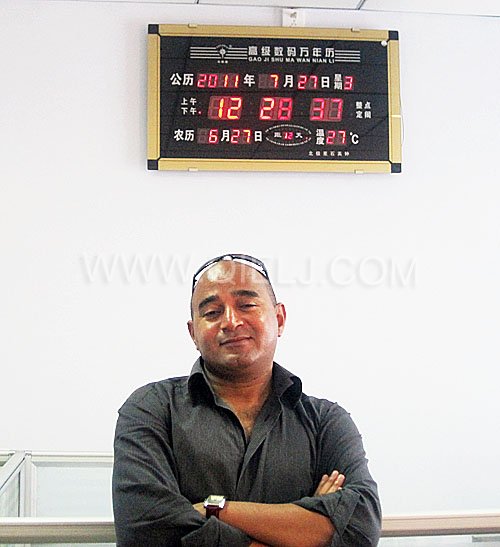 2011年7月25日，外國友人參觀考察我公司！明經理等接待并陪同參觀！(圖3)